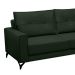 Sofá 4 Lugares Heros com Chaise Direito Veludo Verde