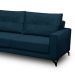 Sofá 4 Lugares Heros com Chaise Esquerdo Veludo Azul