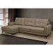 Sofá 4 Lugares Heros com Chaise Esquerdo Veludo Castor