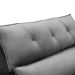 Sofá 4 Lugares Retrátil e Reclinável com Chaise Esquerdo Noruega Veludo Grafite