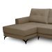 Sofá 5 Lugares Heros com Chaise Esquerdo Veludo Castor