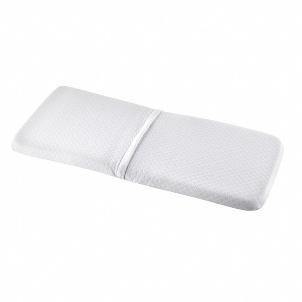 Colchonete para Moisés 78x32x5,5cm Branco - Fibrasca