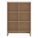 Cristaleira 2 Portas Barcelona - Oak e Ferrolack