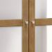 Cristaleira 2 Portas Com Vidro Em MDF/Madeira Maciça 2905 Milao Off White Freijo FNT