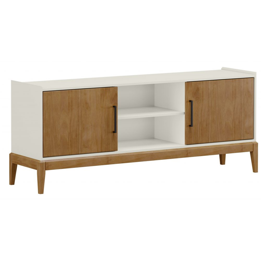 Rack com 2 Portas de Correr 160cm Milão Finestra Móveis