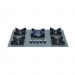 Cooktop a Gás Fischer 5 Bocas Tripla Chama Infinity Trempe de Ferro Fundido 82005 Cor Eiger