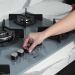 Cooktop a Gás Fischer 5 Bocas Tripla Chama Infinity Trempe de Ferro Fundido 82005 Cor Eiger
