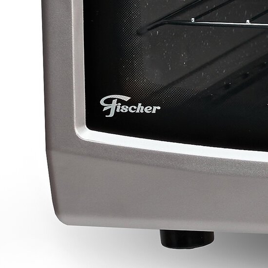Forno Elétrico Fischer Gourmet Grill, Autolimpante, 44 Litros, Prata  9741 220V