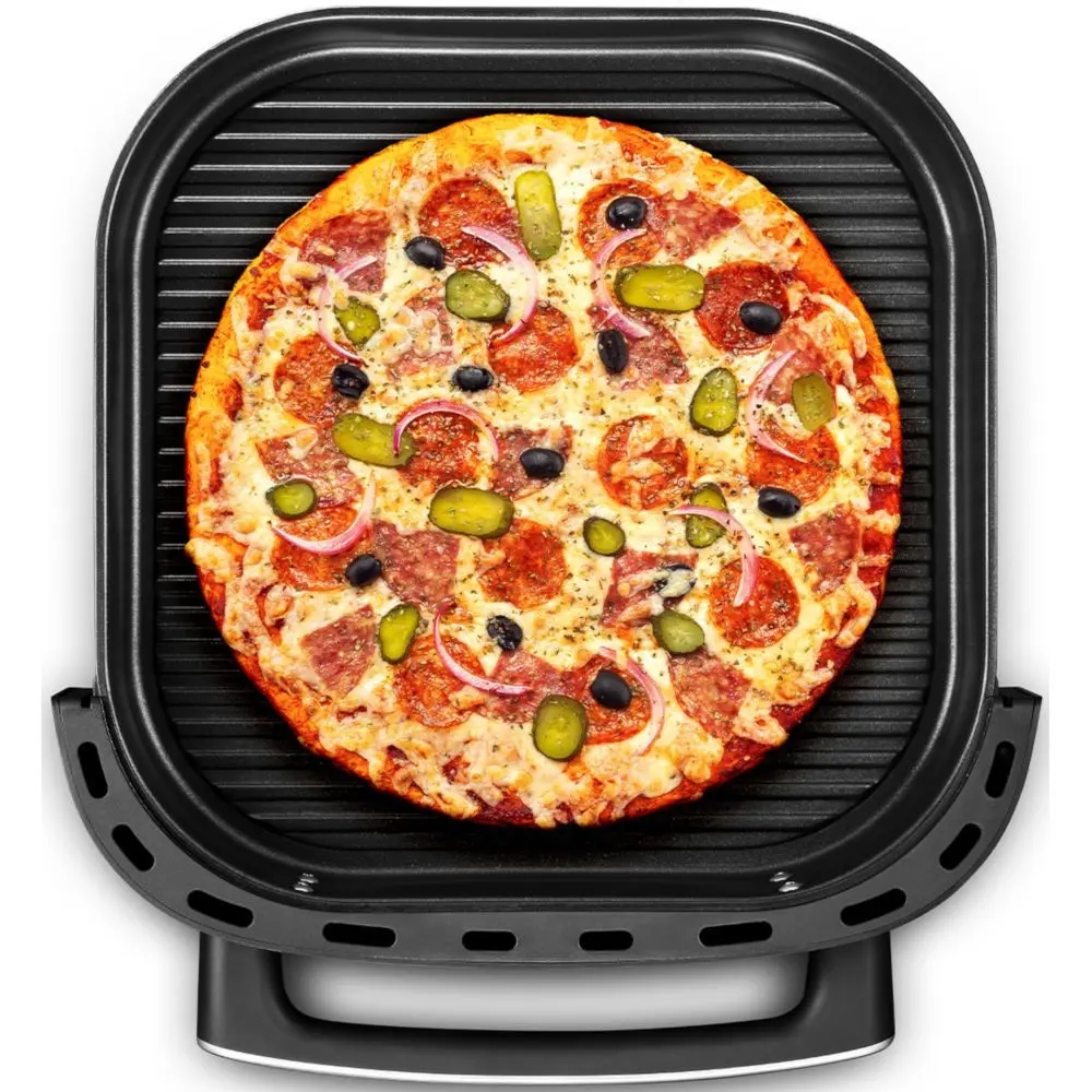 Fritadeira Air Fryer Elétrica Fischer Dual Grill 6L 2600W Antiaderente 220V