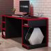 Mesa Para Computador Notebook Gamer Pro Preto/Vermelho - Fit Mobel