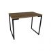 Mesa Para Computador Escrivaninha Porto 120cm Castanho - Fit Mobel