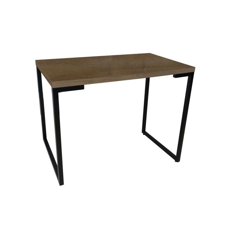 Mesa Para Computador Escrivaninha Porto 90cm Castanho - Fit Mobel