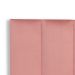 Cabeceira Casal Estofada Para Cama Box Kit 7 Placas Adesivas - Modelo Reta Veludo Rosê