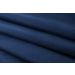 Cabeceira Casal Para Cama Box Curva 140x60 Veludo Azul - Tachas Prata