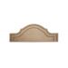 Cabeceira King Para Cama Box Provençal Dupla 193x60 Suede Bege - Tachas Fumê