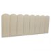 Cabeceira Queen Estofada Para Cama Box Kit 8 Placas Adesivas - Modelo Nuvem Linho Cru
