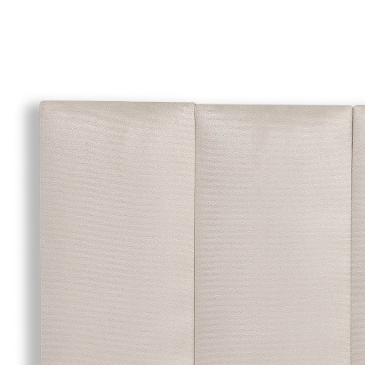 Cabeceira Queen Estofada Para Cama Box Kit 8 Placas Adesivas - Modelo Reta Suede Off White