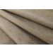 Cabeceira Queen Para Cama Box Curva 160x60 Suede Bege - Tachas Fumê