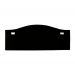 Cabeceira Queen Para Cama Box Curva 160x60 Suede Bege - Tachas Fumê