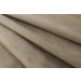 Cabeceira Queen Reta Luxo 160x60 Suede Bege - Tachas Fumê