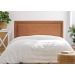 Cabeceira Queen Reta Luxo 160x60 Veludo Terracota - Tachas Fumê