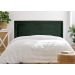 Cabeceira Queen Reta Luxo 160x60 Veludo Verde - Tachas Fumê