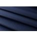 Cabeceira Solteiro Curva 90x60cm Courino Azul - Tachas Fumê
