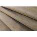 Cabeceira Solteiro Curva 90x60cm Suede Bege - Tachas Fumê