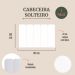 Cabeceira Solteiro Estofada Para Cama Box Kit 5 Placas Adesivas - Modelo Arredondada Courino Branco