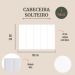 Cabeceira Solteiro Estofada Para Cama Box Kit 5 Placas Adesivas - Modelo Reta Courino Branco