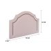 Cabeceira Solteiro Provençal 90x60cm Courino Rosa - Tachas Fumê