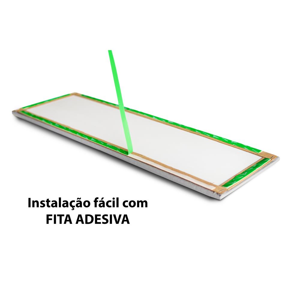 Placas Cabeceira Modulada Reta Adesiva Casal Estofada 140cm x 60cm Kit 7 Placas - Veludo Nude
