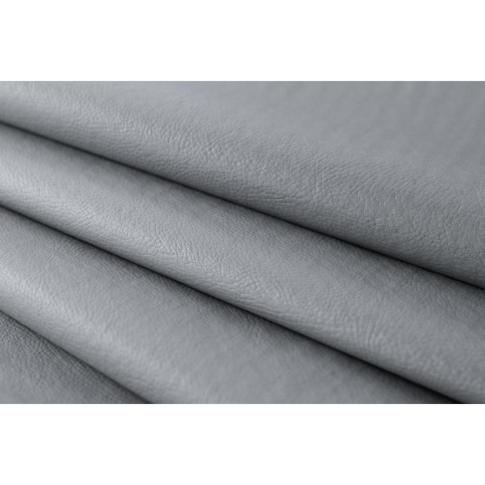 Placas Cabeceira Modulada Reta Adesiva King Estofada 200cm x 60cm Kit 10 Placas - Courino Cinza