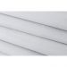 Placas Cabeceira Modulada Reta Adesiva Solteiro Estofada 100cm x 60cm Kit 5 Placas - Courino Branco