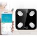Balança Digital Bioimpedância Smart 180kg App Android e IOS Preto FlexInter