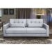 Sofá Living IDEA 2 Lugares 1,70 metros Veludo - 26 Prata
