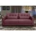 Sofá Living IDEA 3 Lugares 2,00 metros Veludo - 22 Bordo