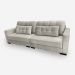 Sofá Living IDEA 5 Lugares 2,60 metros Linho - 08 Bege