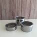 Conjunto 3 Potes Herméticos Redondos Aço Inox Com Tampa Vision Forma