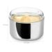 Manteigueira Para Pote 380g Porta Manteiga Inox Redonda Com Tampa Vision Forma