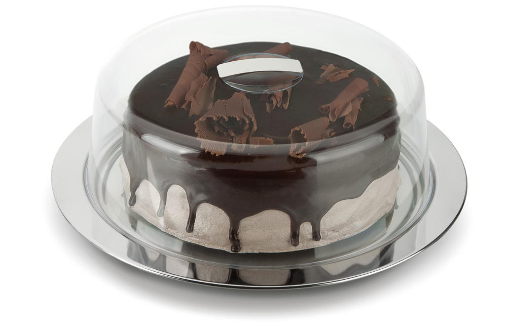PRATO BOLO VISION 32  X 10,5 CM FORMA INOX 800158 