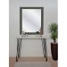 Aparador Tampo Console Pés Hairpin Legs Estilo Industrial Branco Laca