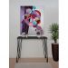 Aparador Tampo Console Pés Hairpin Legs Estilo Industrial Preto Laca