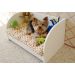 Berço Cama Pet Para Cães E Gatos Com Colchão Pequeno E Médio Porte