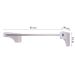 Cabideiro De Parede 80 cm Arara Camiseiro Calceiro Branco Laca