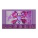 Cabideiro de Parede Porta Colar Chaves Cintos Toalhas - Borboleta Rosa