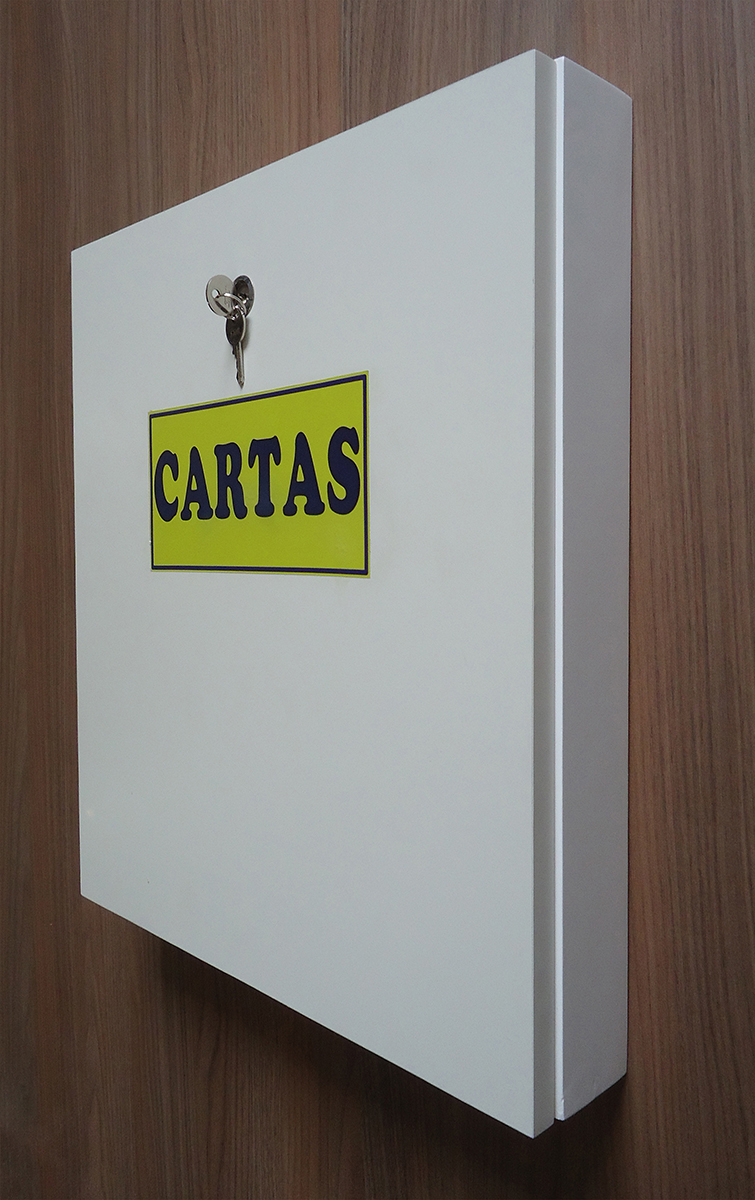 Caixa de Correio para Cartas e Correspondências de Parede Condomínios e Residências