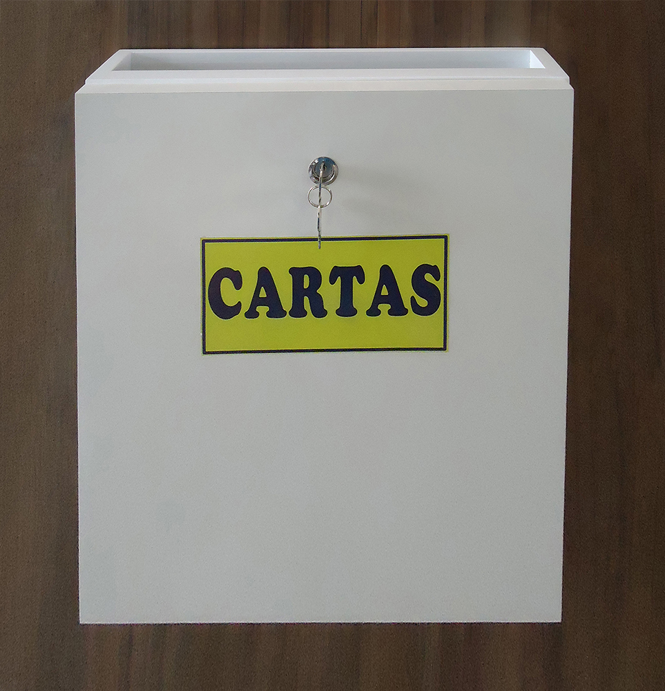 Caixa de Correio para Cartas e Correspondências de Parede Condomínios e Residências