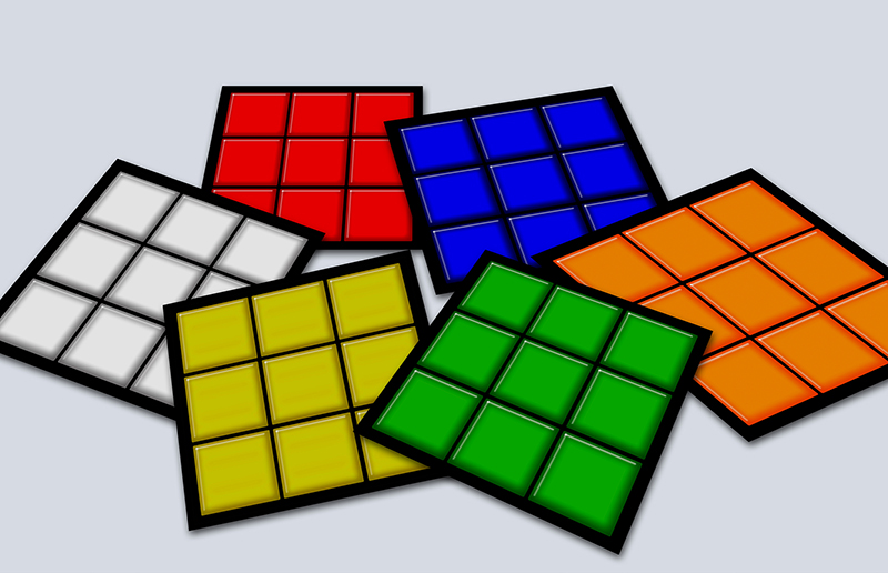 Conjunto Jogo Porta Copos com 6 unidades (2 em 1) com Imã - Colorido