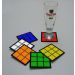 Conjunto Jogo Porta Copos com 6 unidades (2 em 1) com Imã - Colorido
